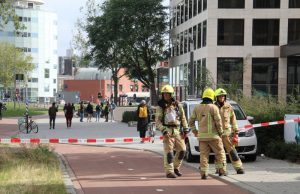Gaslucht in parkeergarage Marconistraat Rotterdam
