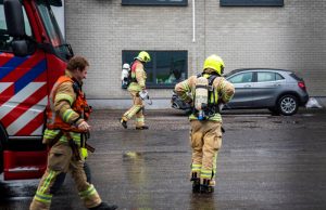 Brand in grote loods Nieuwe Waterwegstraat Schiedam