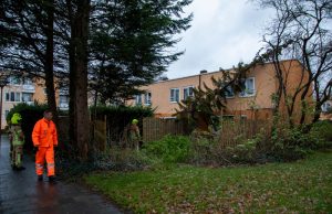 Winterstorm ‘Bella’ raast over de regio Rotterdam