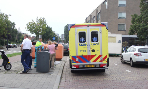 25 juli Aanrijding auto versus scooter Vlaardingen