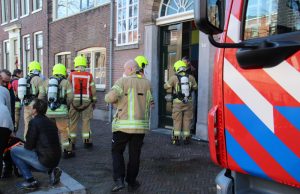 Brand in meterkast van woning Lange Haven Schiedam