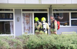 Brand in CV ketel Damlaan Schiedam