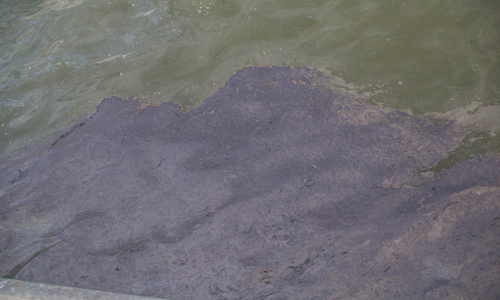 10 mei Schip verliest stookolie in havens Vlaardingse Haven