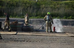 Brandje op bouwterrein hotel Van der Valk Hargalaan Schiedam