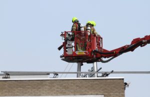Brandje in bedrijfspand snel onder controle Man Diesel Benelux Schiedam