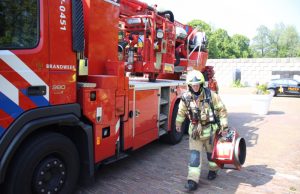 Brand in ovenruimte crematorium Burg. van Haarenlaan Schiedam
