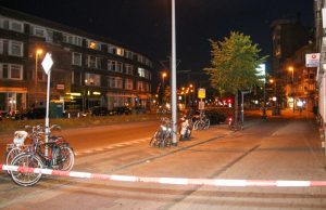 Verdacht object op straat aangetroffen bij afhandeling aanrijding Rotterdamsedijk Schiedam