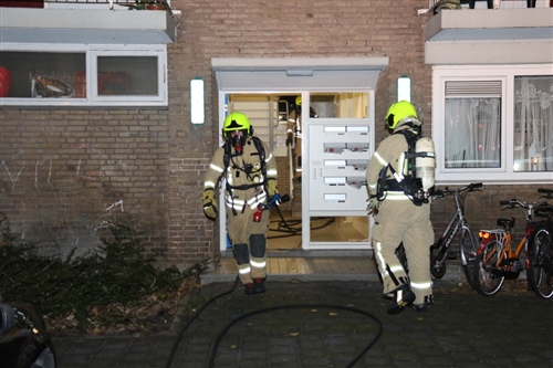 31 oktober Kleine brand in keuken Willem Pijperstraat Schiedam