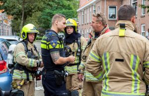 Brand door vergeten pannetje op het vuur Anthonie Muysstraat Schiedam