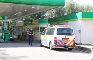Overval op tankstation Marathonweg Vlaardingen