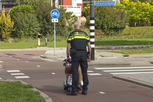 13 september Scootmobielster de weg kwijt ‘s-Gravenlandseweg Schiedam