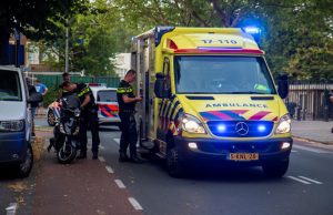 Scooterrijder gewond na eenzijdig ongeval Schoolstraat Schiedam