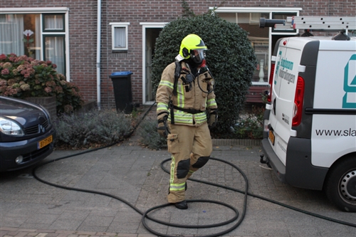 3 oktober Veel schade door brand in keuken Van der Heimstraat Vlaardingen