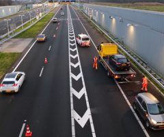 14 december File door ongeval op A4 Schiedam 14 december File door ongeval op A4 Schiedam