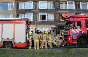 Vrouw gewond bij brand in woning Rotterdamsedijk Schiedam