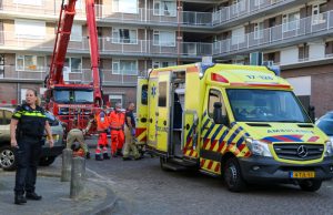 Vroege inzet voor de traumahelikopter Veerplein Vlaardingen