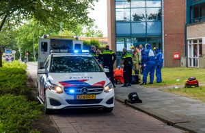 Traumahelikopter ingezet bij onwelwording Holysingel Vlaardingen