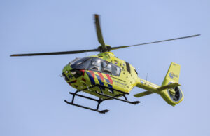 Traumahelikopter ingezet bij medische noodsituatie van een baby ‘s-Herenstraat Maasland