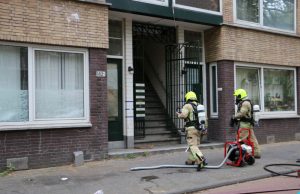 Brand in kelderruimte van woningen Dordtselaan Rotterdam