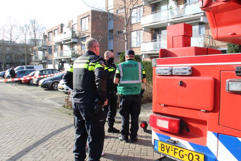 Brand in flat na elektrocutie monteur Baarnhoeve Vlaardingen ...