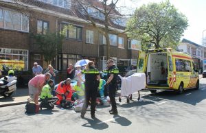 Racefietser gewond bij ongeval Stevinstraat Den Haag