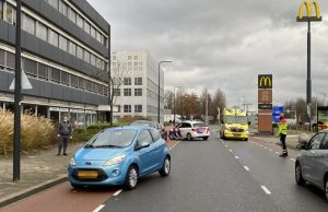Flinke schade na ongeval tussen twee voertuigen Polakweg Rijswijk