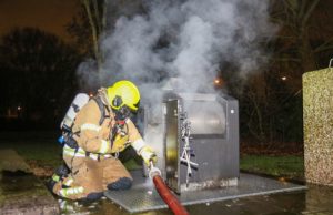 Vlaardingen in de ban van containerbranden Hoogstad Vlaardingen