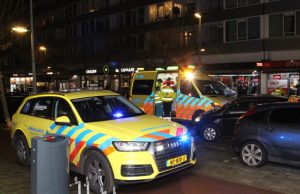 Man zakt in elkaar in supermarkt Parkweg Schiedam