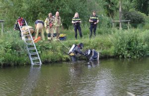 Voorbijganger ziet scooter in sloot liggen Sionsweg Rijswijk