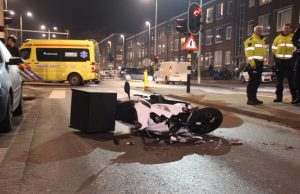 Vuurwerk veroorzaakt ongeluk met gewonde Leyweg Den Haag