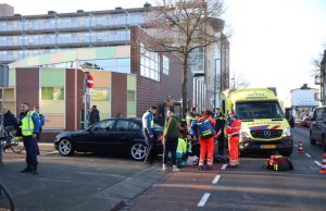 Traumahelikopter voor aangereden vrouw Vondelstraat Vlaardingen