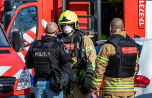 Inval in woning in onderzoek naar drugslab Grindweg Rotterdam