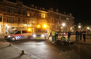 Maaltijdbezorger gewond na ongeval Regentesseplein Den Haag