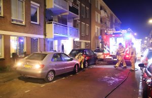 Brandweer rukt uit voor voertuigbrand Bakkersstraat Den Haag