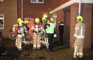 Fiets in brand in woning Baanstraat Vlaardingen