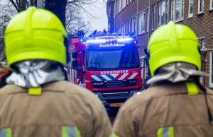 Brand in woning Burgemeester Knappertlaan Schiedam