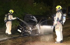 Weer een auto in brand in onrustige buurt Leidschendam
