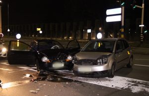 Bestuurder onder invloed aangehouden na aanrijding Europaweg Zoetermeer