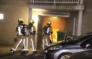 Flinke rookontwikkeling bij brand in berging Mozartlaan Den Haag