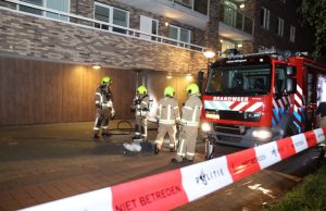 Flinke rookontwikkeling bij brand in parkeergarage Marnixlaan Vlaardingen