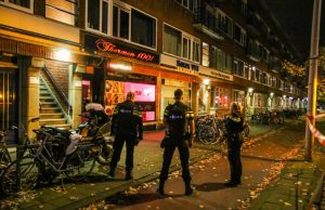 Inval na aantreffen kogelgaten Schieweg Rotterdam