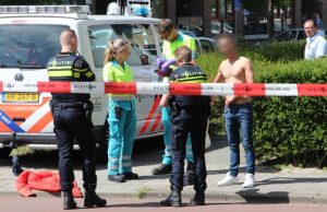 Opstootje in tram leidt tot een steekpartij, 1 gewonde Laan van Bol Es Schiedam