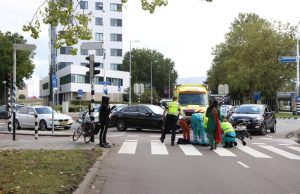 Vrouw gewond na aanrijding ‘s-Gravelandseweg Schiedam