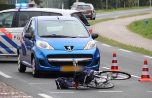 Fietsster naar ziekenhuis na aanrijding met auto Noordlandseweg ‘s-Gravenzande