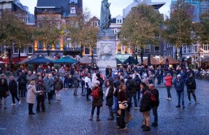 Weer een demonstratie op het Plein in Den Haag
