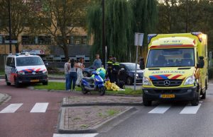 Man gewond bij aanrijding Reigerlaan Vlaardingen