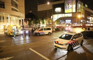 Trams gestremd na politie inzet Spui Den Haag