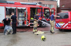 Brand in woning Gerardus Blankenheymstraat Schiedam
