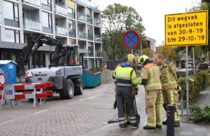 Forse gaslekkage tijdens werkzaamheden Leeuwerik Kwintsheul