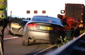 Gewonde na eenzijdig ongeval A13 Delft
